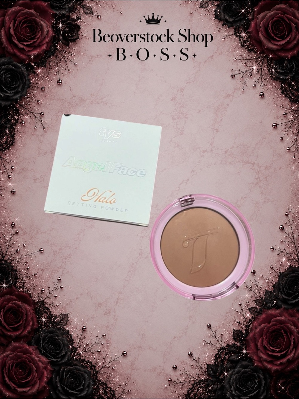 NEW NIB TYS Beauty Angel Face Setting Powder Halo